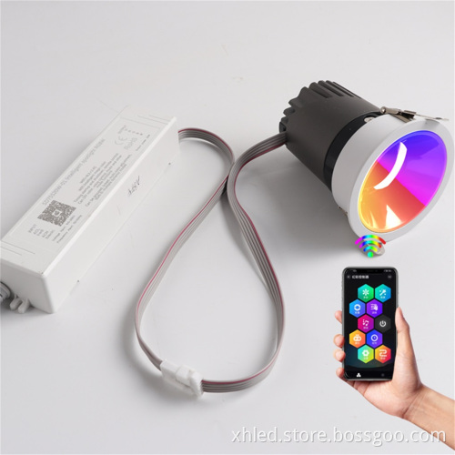 400lm Adjustable LED Colorful Spot Lights 20W Recessed Spotlight